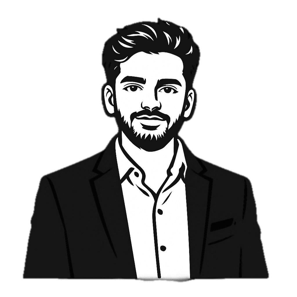 Portrait illustration of Ajitesh Srivastava